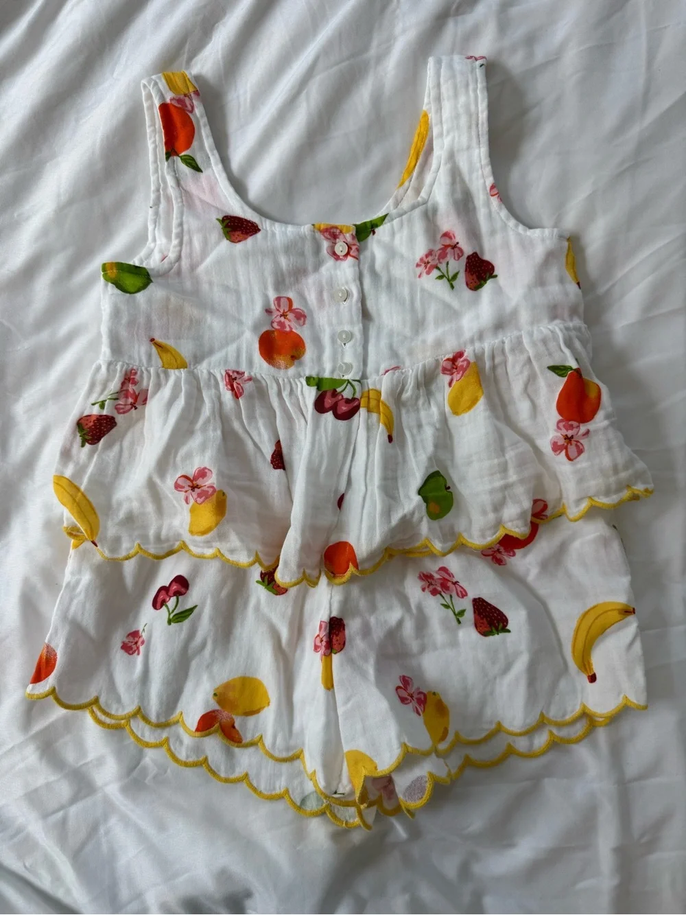 Adorable Matched Summer Shorts Set (Girls L- 10-12)